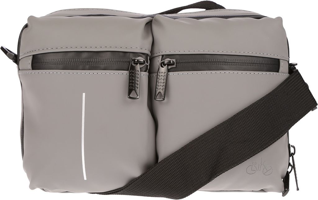 Christian Wippermann Kleine Fahrradtasche Wasserdicht Grau