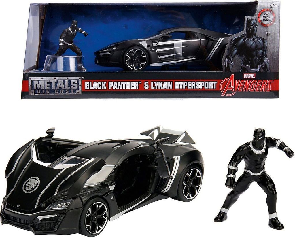 Simba 253225004 - Marvel - Avengers - Die Cast - Black Produktbild 