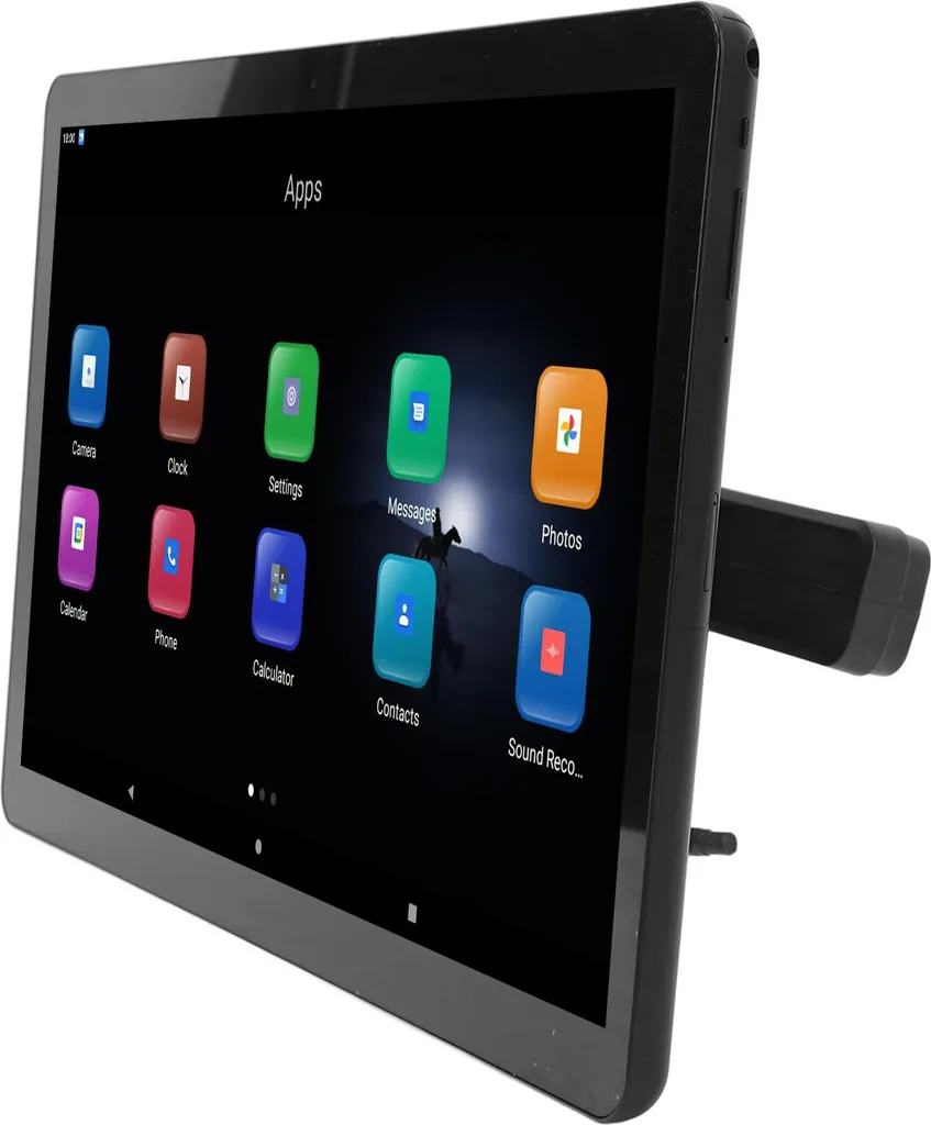 Écran arrière voiture Android 11 de 15,6 pouces rotatif tactile 1080P