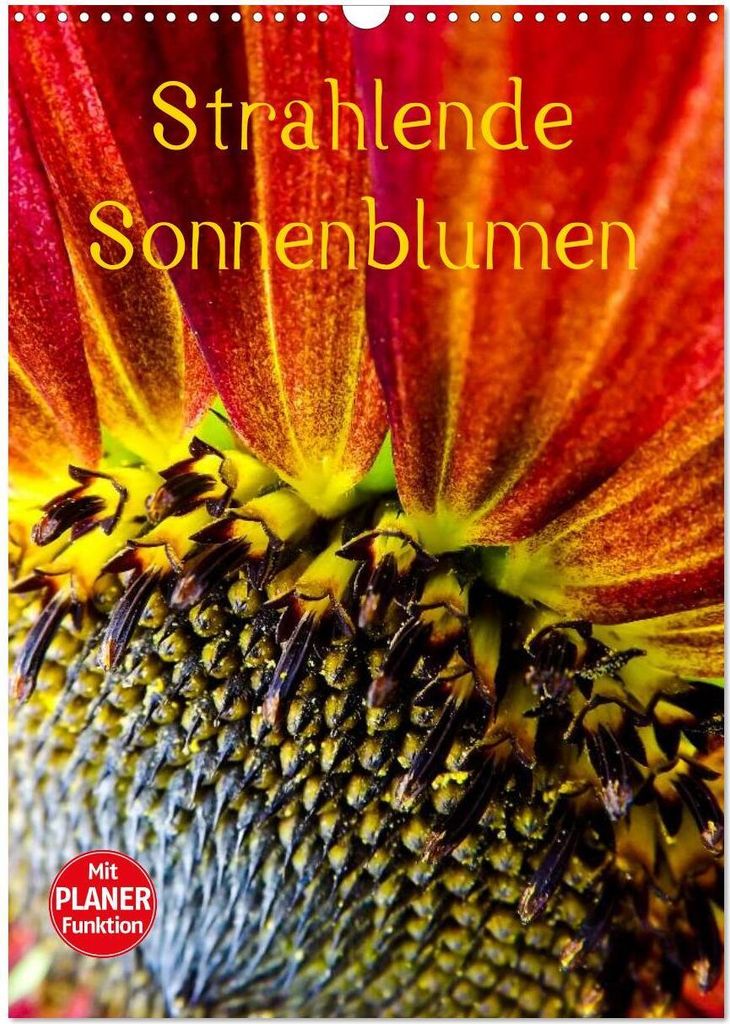 Strahlende Sonnenblumen (Wandkalender 2026 DIN A3 hoch), CALVENDO Monatskalender