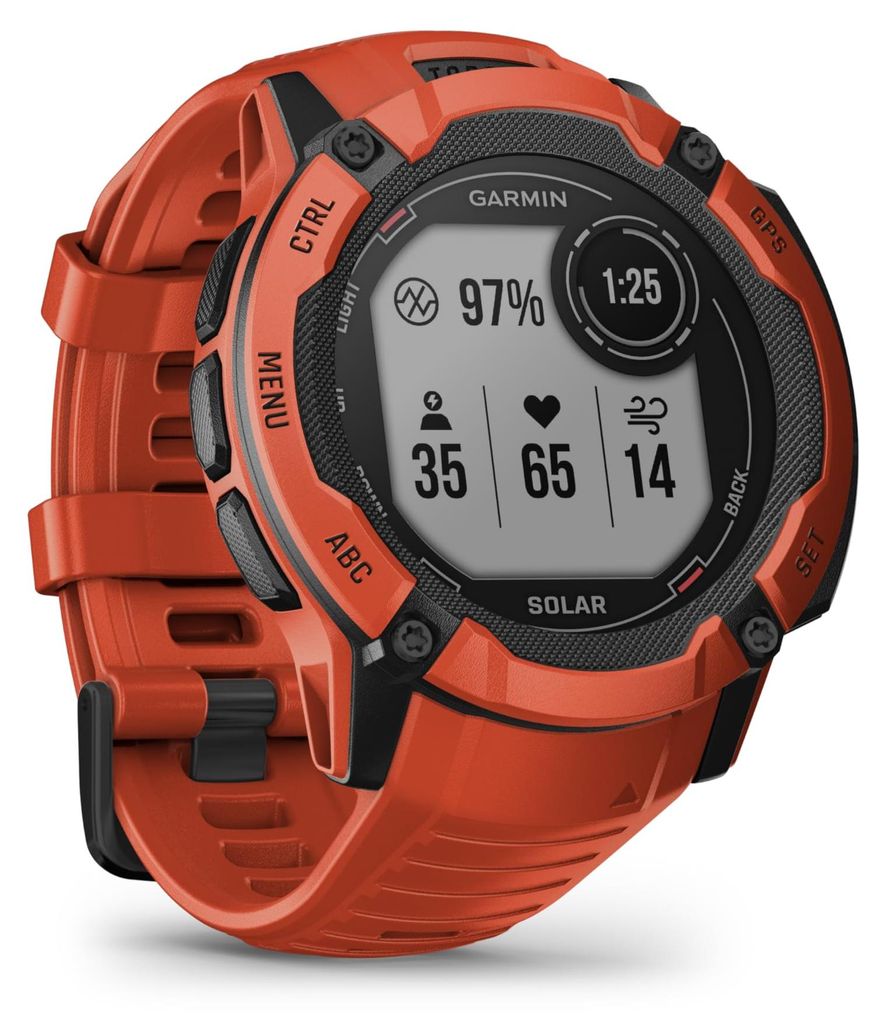 Garmin Instinct (2) 2X - Solar - 50 mm - Rojo Imagen del producto 