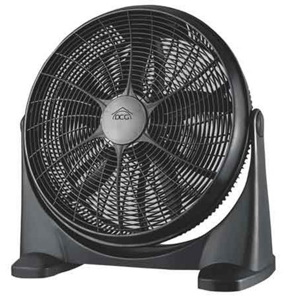 DCG Eltronic CRB1240, Schwarz, Silber, Flur, 50 cm, 110 W, Produktbild 