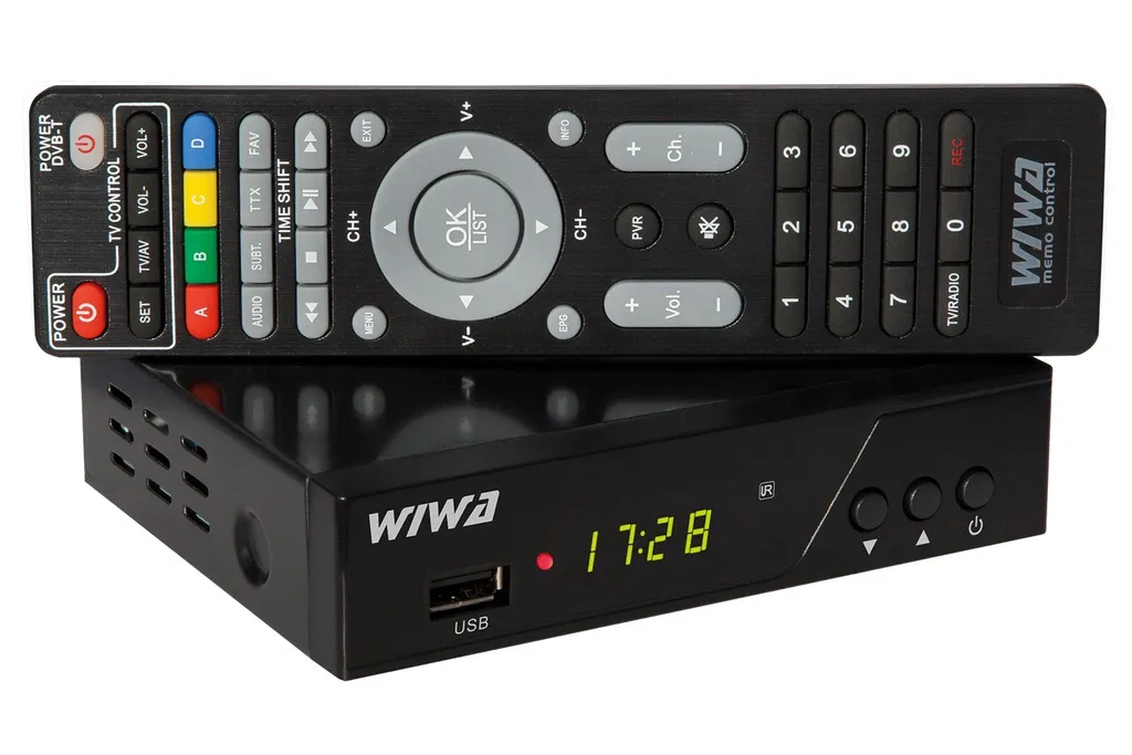 Sintonizzatore Wiwa Dvb-T/T/T2 H.265 Pro