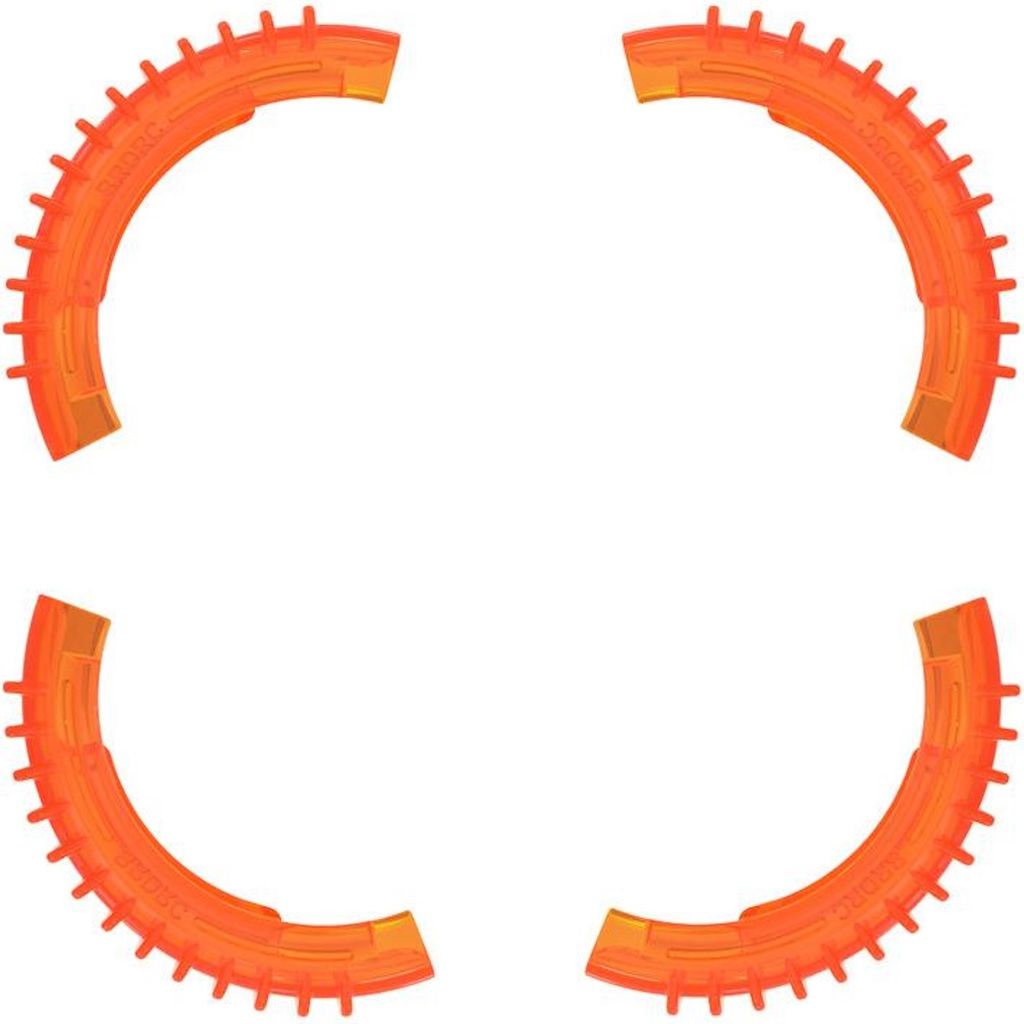 Für DJI Avata 2 BRDRC 4er Set Paddle Schutz Bumper Anti Kollision Ringe Orange