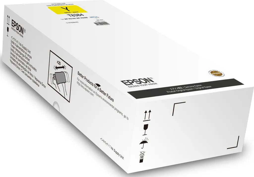 Encre de Recharge Epson T8384 Jaune pour Impression de Documents Pro - 2
