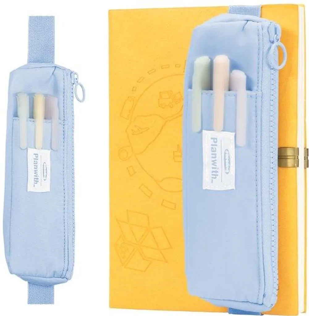 Organiseur de stylo pour bureau et école avec fixation élastique pro