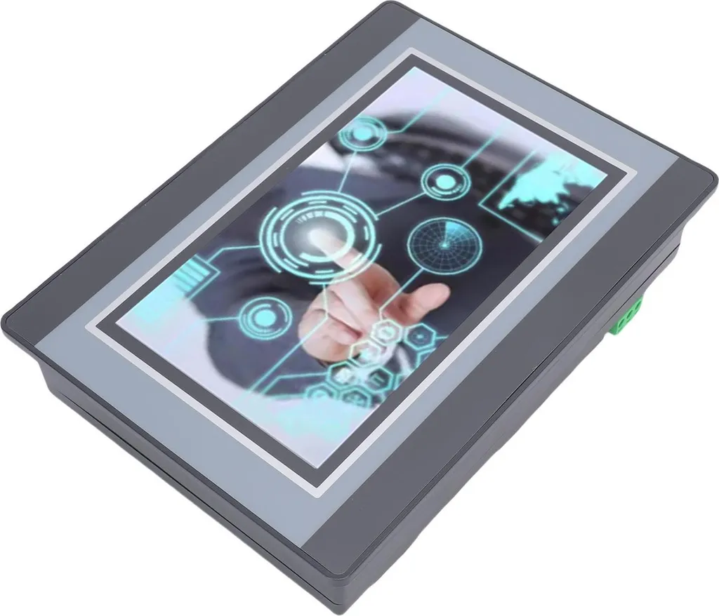 Console tactile HMI 7 pouces avec automate API intégré sorties relais - 5