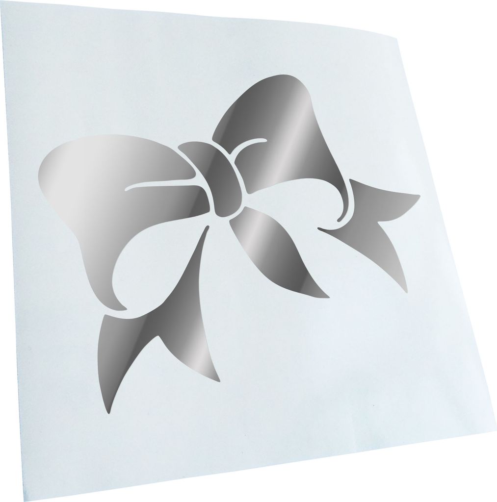 hauptsachebeklebt Kiwistar - Autoaufkleber - Schleife - Knoten - Mädchen - Girl Heckscheibe - Aufkleber für Auto Kfz Fahrrad, LKW, Truck Mofa