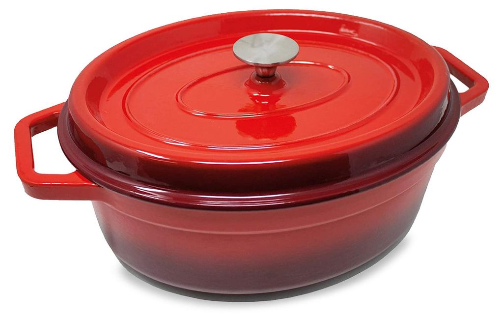 ToCis Big BBQ Bräter mit Deckel, backofengeeignet, Produktbild 