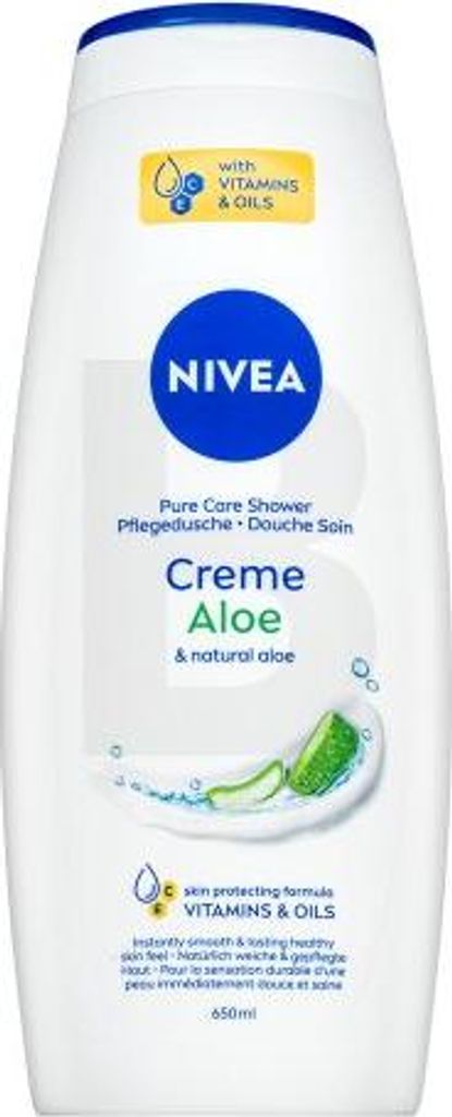 Nivea Creme Aloe Duschgel Shower Gel 650 ml