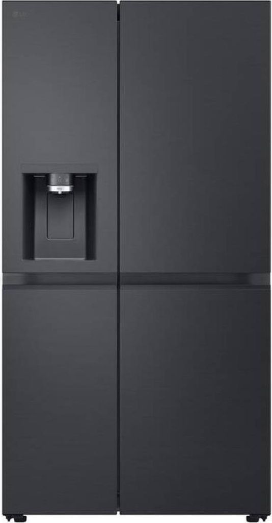 LG GSLE91EVAC, Freistehend, Amerikanische Tür, Schwarz, Produktbild 