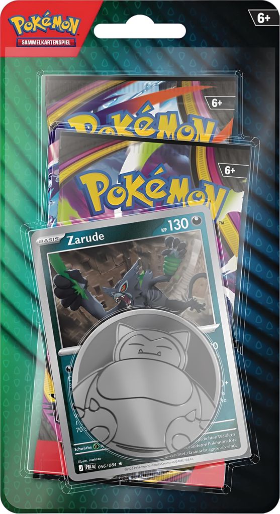 Pokémon 2-kaarten blisterverpakking, augustus 2026, met Productafbeelding 