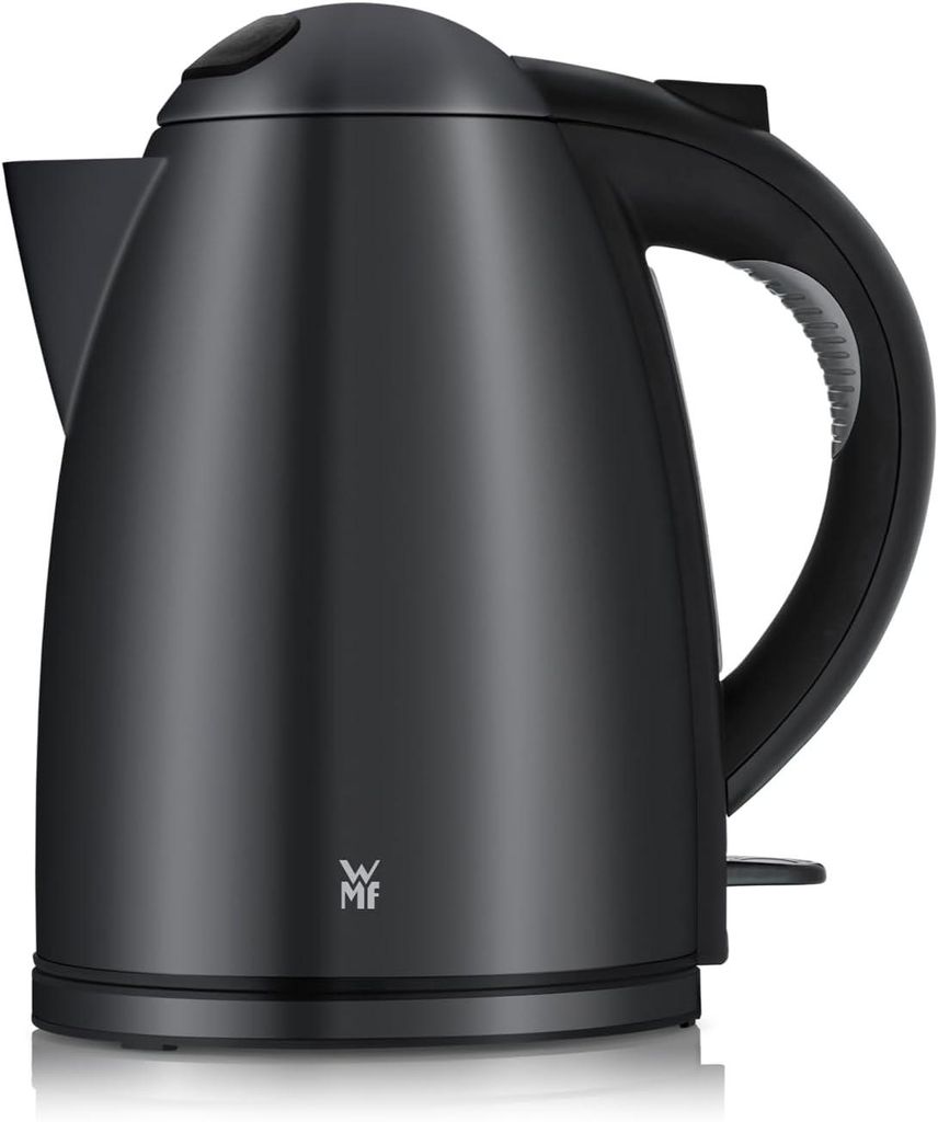 Wasserkocher Edelstahl 1,7l, elektrischer Wasserkocher mit Kalkfilter, 2400 W, beleuchtete Wasserstandsanzeige, edelstahl matt