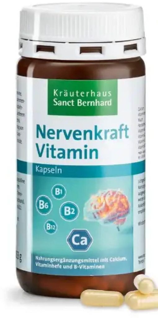 Sanct Bernhard Nervenkraft Vitamin- Kapseln 180 Kapseln Produktbild 