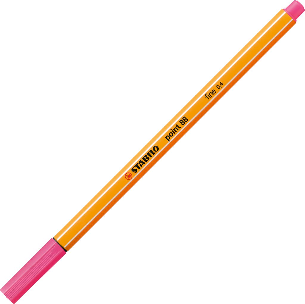 Fineliner - STABILO point 88 - Einzelstift - erika