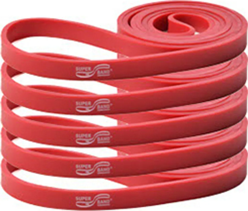Superband XLIGHT Dittmann rouge : Élastiques pour Rééducation Douce