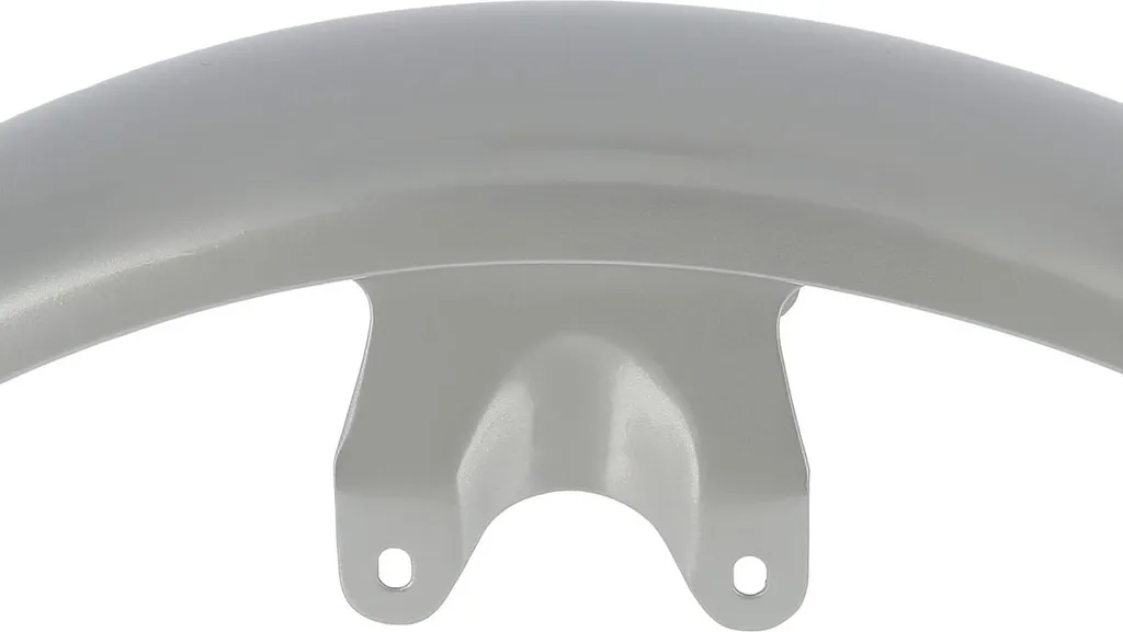 Garde-boue avant moto ETZ gris - Protection de roue avant métallique - 2
