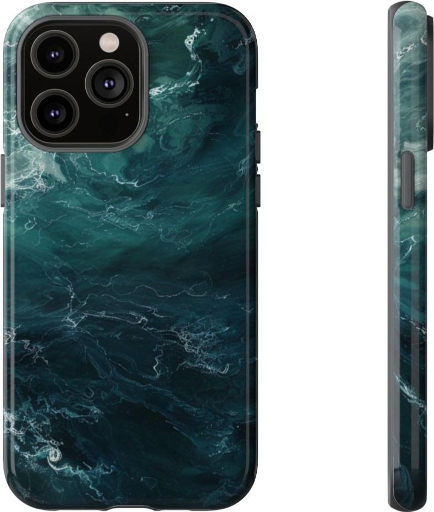 Dunkle Wasserwirbel – Hülle Kompatibel mit iPhone 14 Pro Max