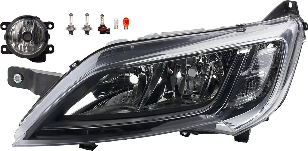Johns, Scheinwerfer Halogen passend für Citroen Jumper III 06/14 - H7 H7 L +Nebel+Leuc. 1374296080 0001374296080 1612041780 51858824