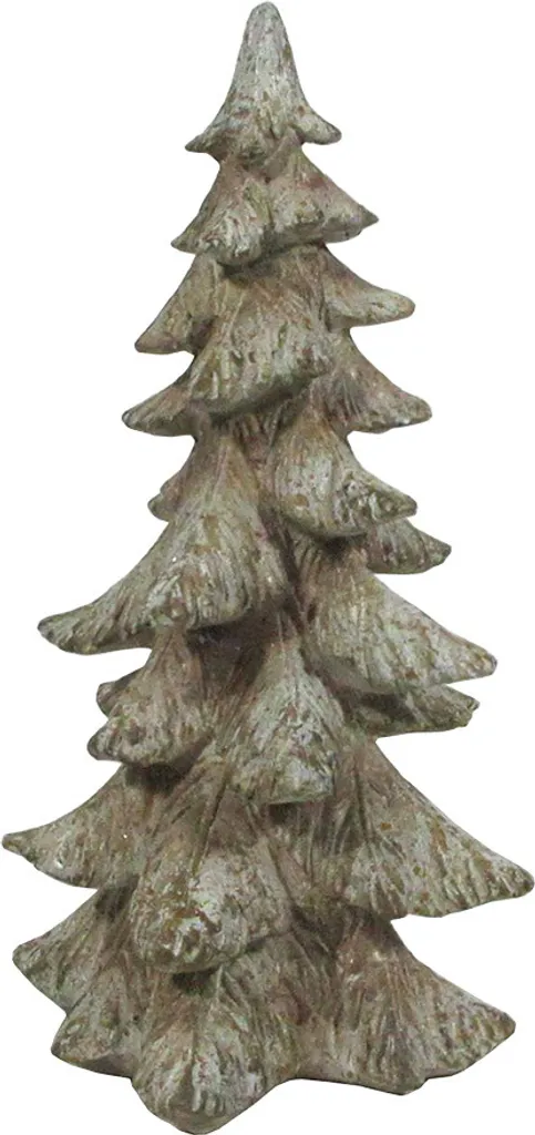 Sapin de Noël Design Marron 36 cm Clayre & Eef en Matière Synthétique