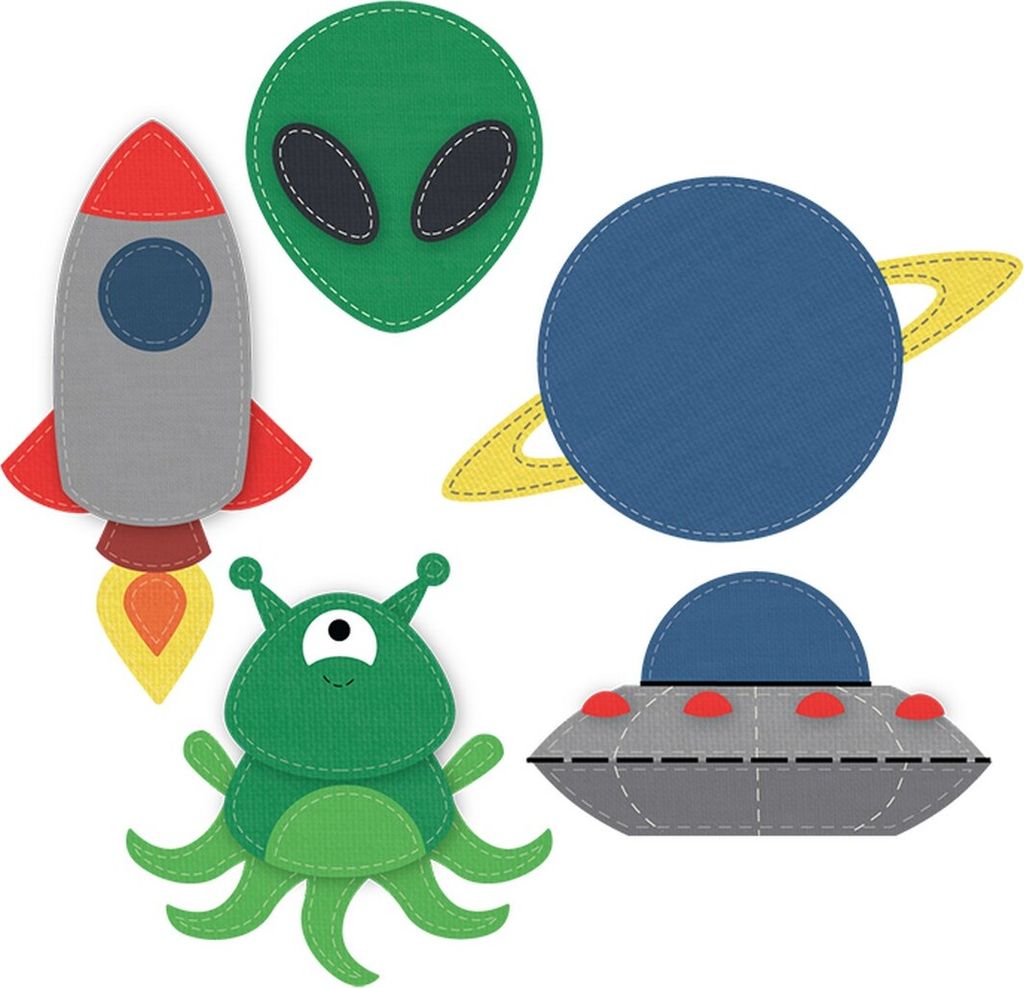 Crafters Edge Stanzform Set Alien Space