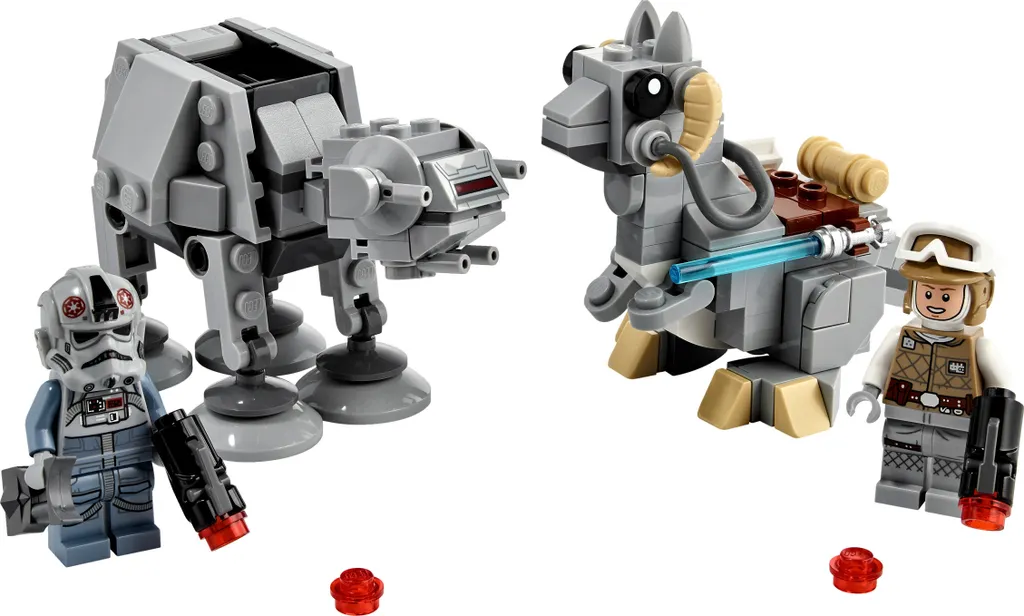 Jouet de voyage LEGO Star Wars 75298 AT-AT vs Tauntaun pour enfant dès 6 ans