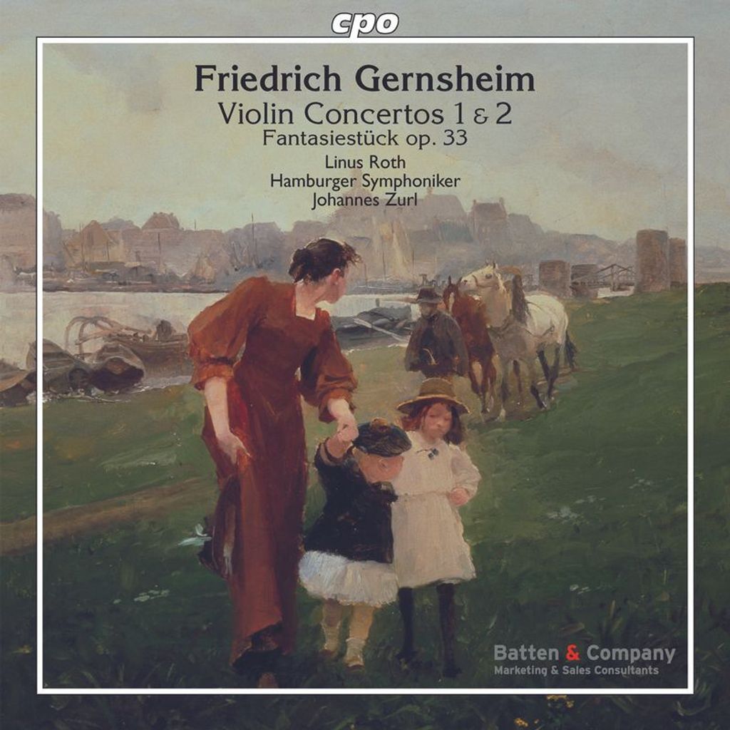 Friedrich Gernsheim (1839-1916): Violinkonzerte Nr.1 D-Dur op.42 & Nr.2 F-Dur op.86 - CPO - (CD / V)