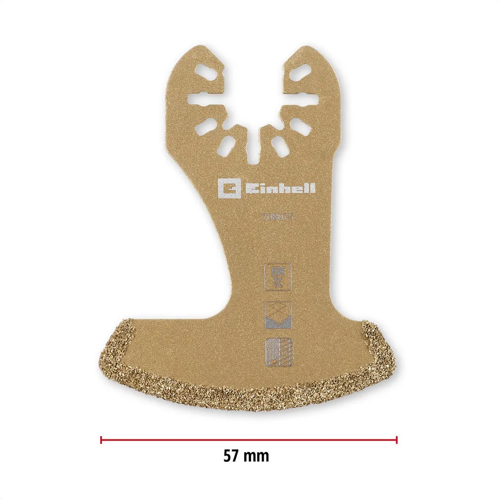 Lama a Segmenti Einhell 708075 57mm - Ricambio Professionale Carburo - 11
