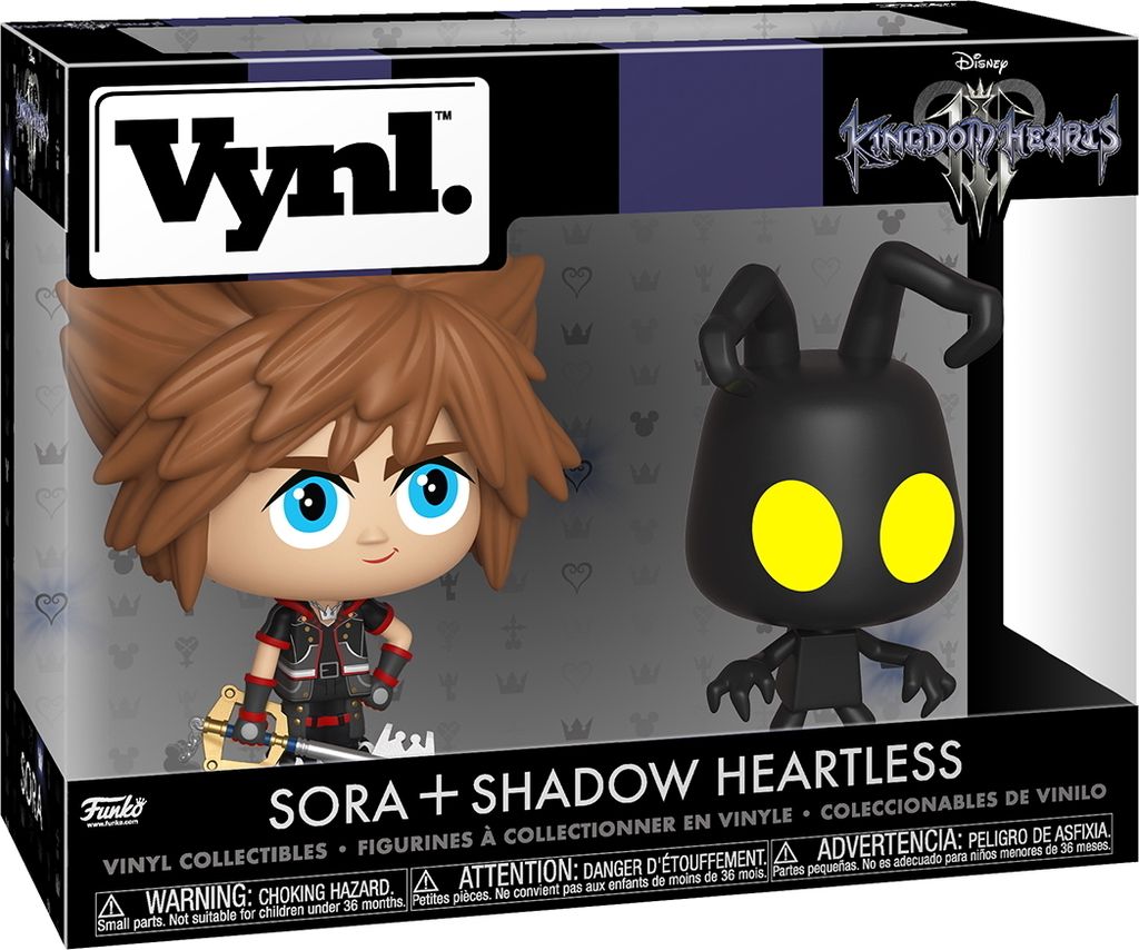 Kingdom Hearts 3 - Sora + Shadow Heartless - Funko Vynl Figuren