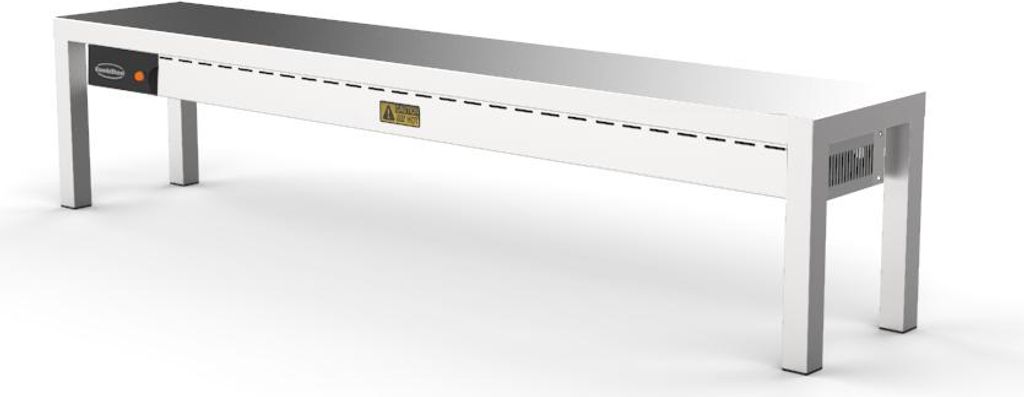 Aufsatzbord Keramisch Beheizt 1 Stufig 1600 4 Heaters Of 250W