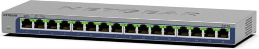 Switch Netgear GS116 16 ports : fini les problèmes de débit internet