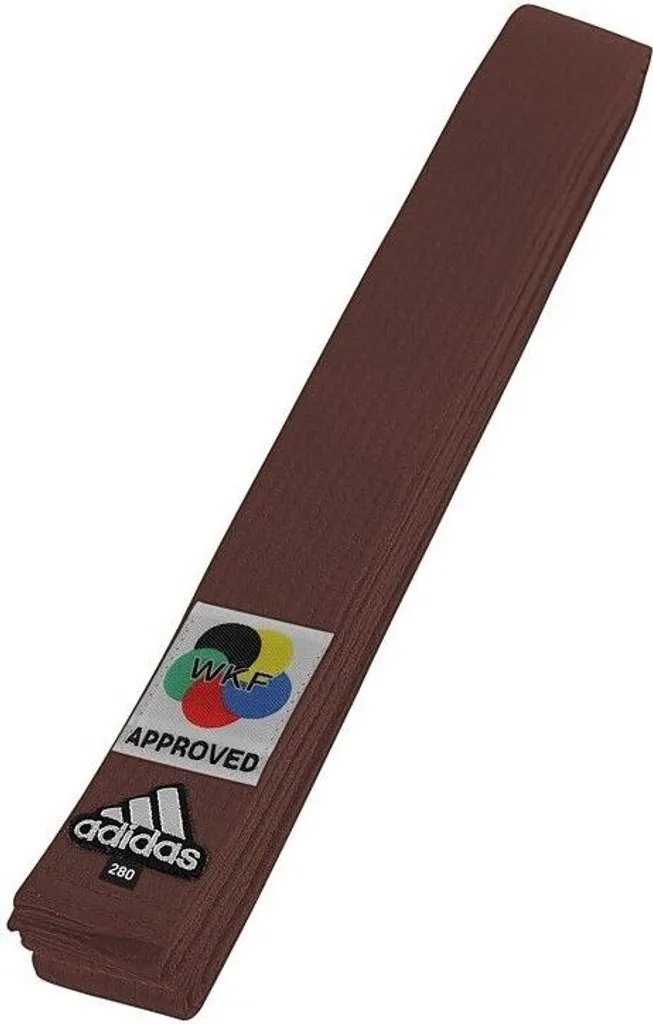 OFFERTA Cintura Karate Adidas Marrone WKF Elite ADIB242KBR 260cm
