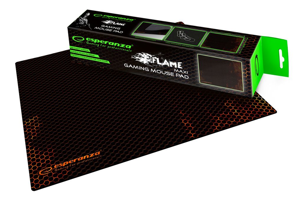 Esperanza Podkładka Gaming Pod Mysz Maxi Flame Zdjęcie produktu 