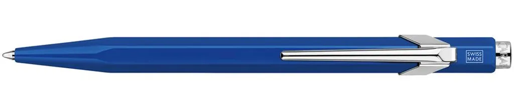 Caran d'Ache 849.160 Stylo à Bille 849 Classic Line Bleu avec Bouton