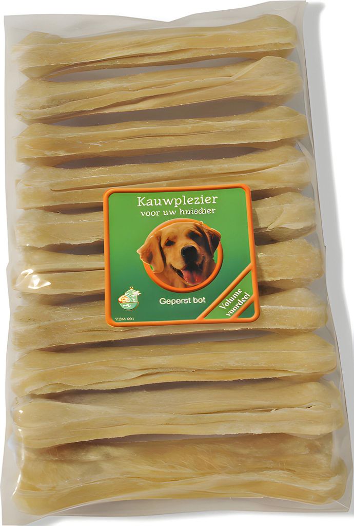 Beutel a 10 gepresste Knochen 13 cm Kauspaß - Gebr de boon