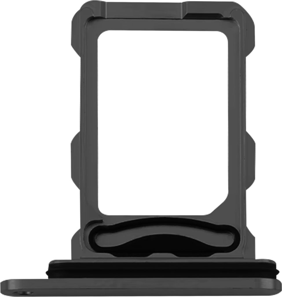 Clappio, SIM-Kartenhalter für iPhone 16 Pro / 16 Pro Max Nano-SIM Steckplatz, Schwarz