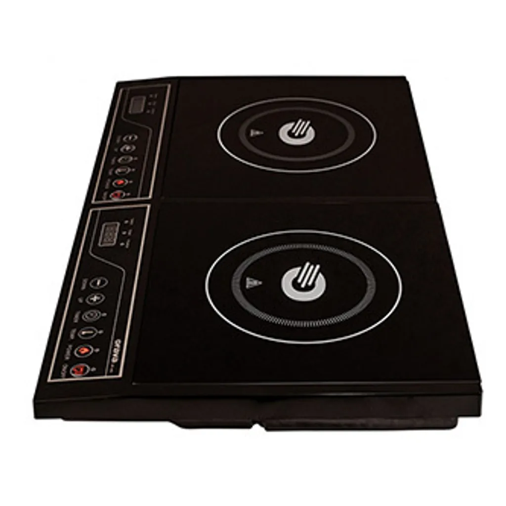 Table de cuisson induction double portable Orava 3500W pour petit espace - 3
