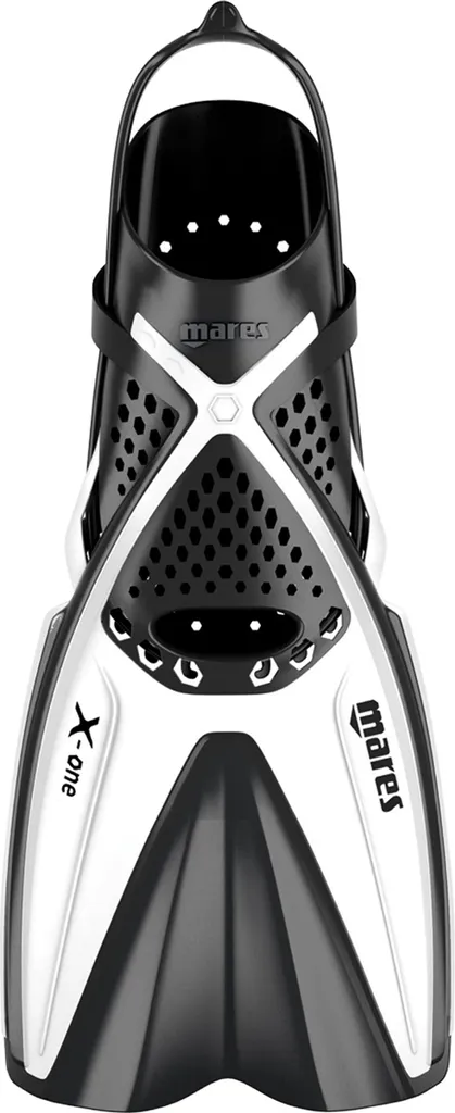 Palmes de plongée Mares X-ONE blanches taille S/M pour snorkeling adulte