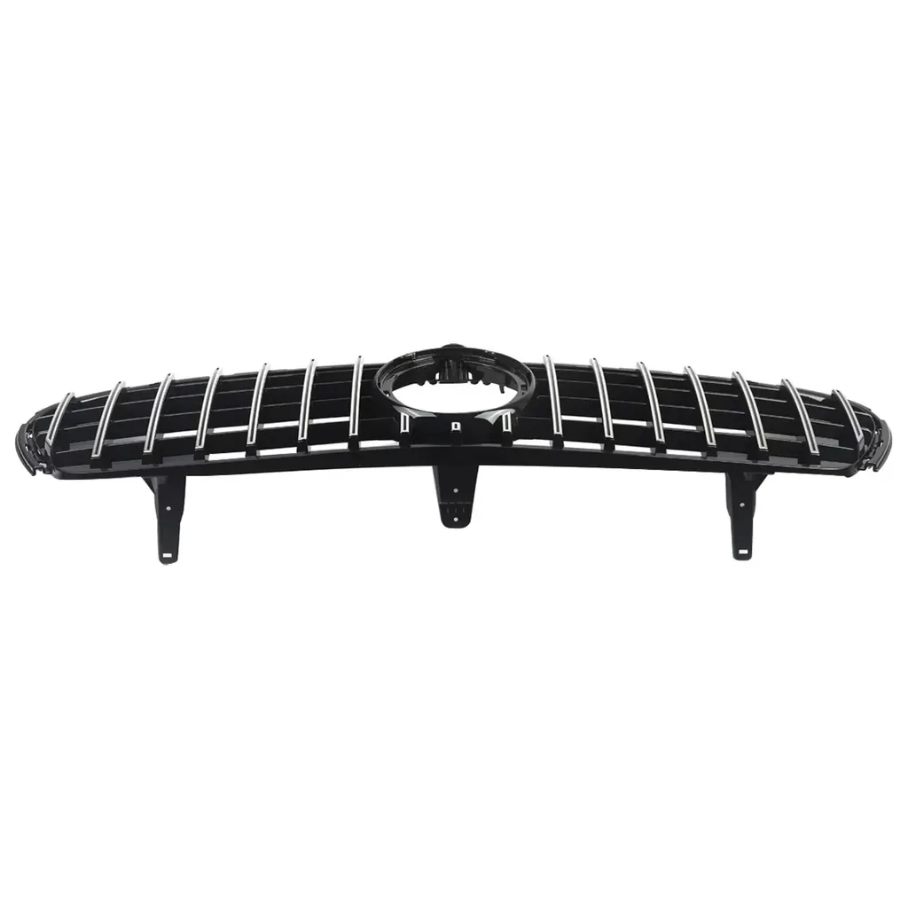 Grille de calandre chrome et noir look GTR SUV Mercedes GLC 2020+ - 3