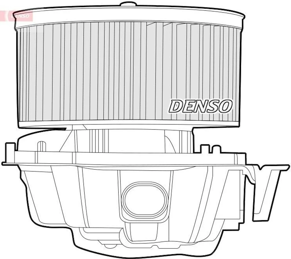 Ventilateur habitacle DENSO 7701060015 - Qualité Origine Renault Modus