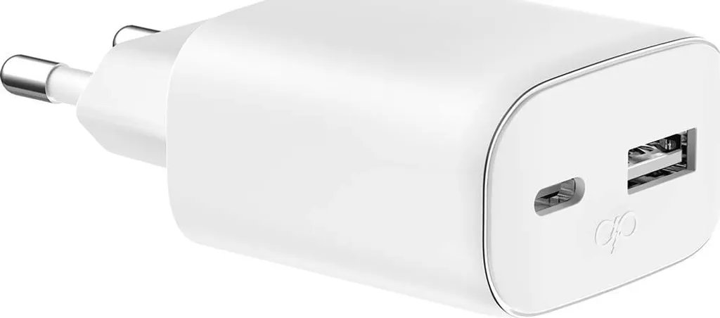 Chargeur GaN 45W Rapide Blanc - Double USB A+C Power Delivery CS-45
