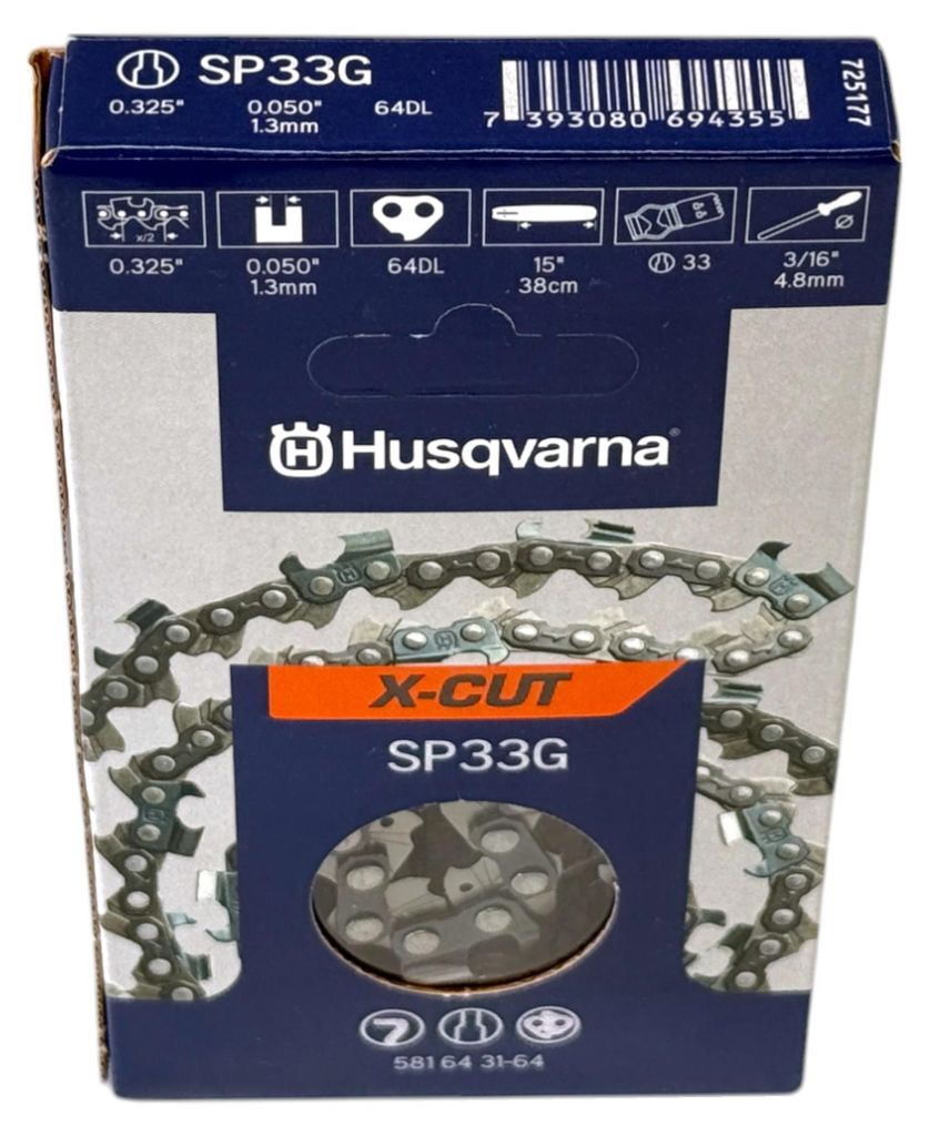 Husqvarna X-CUT SP33G, Husqvarna, Kulatý, 8255 / 1000 mm Obrázek produktu 