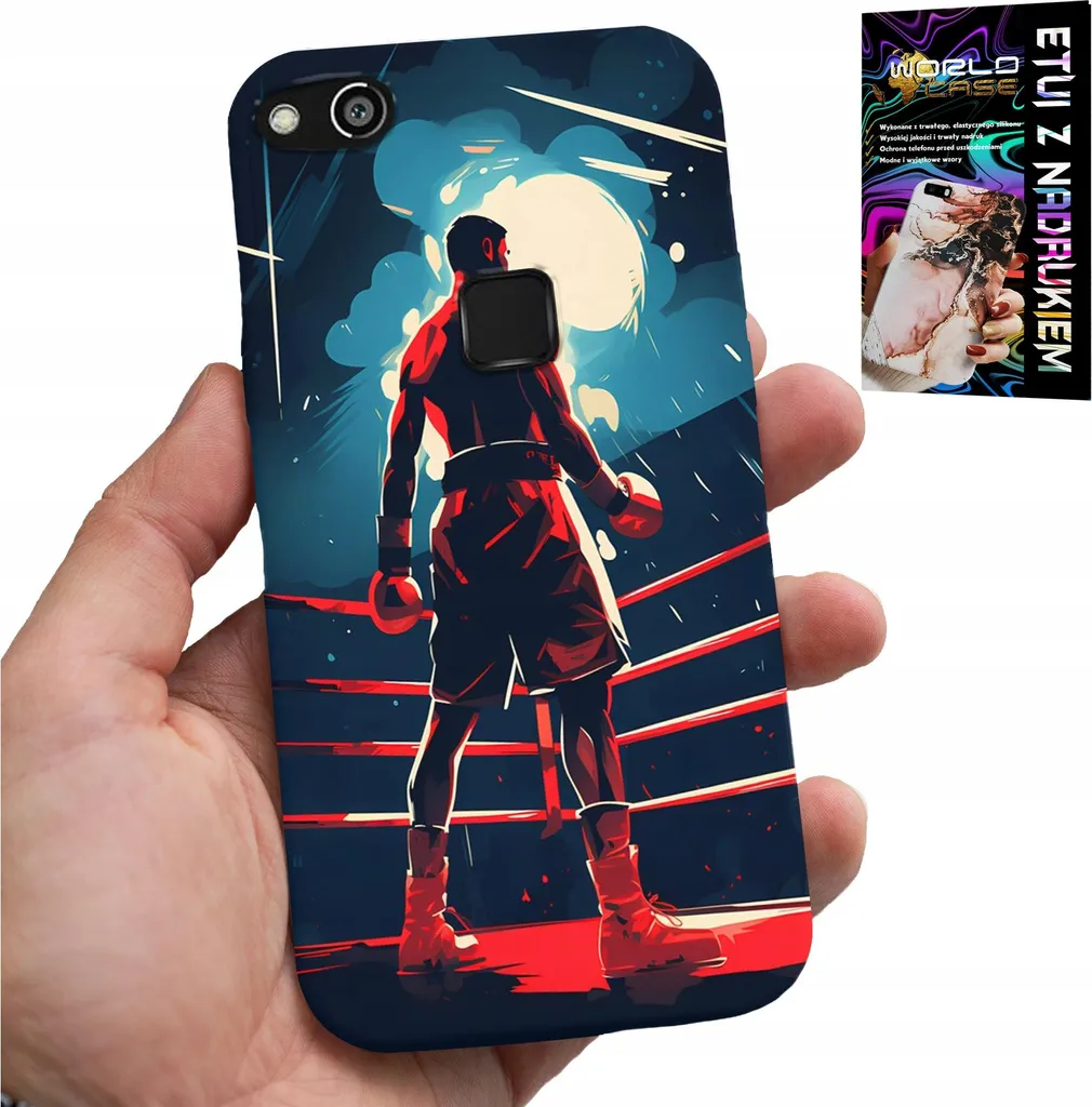 Cover Protettiva Huawei P9 Lite 2016 Pugili - Custodia e Film Vetro
