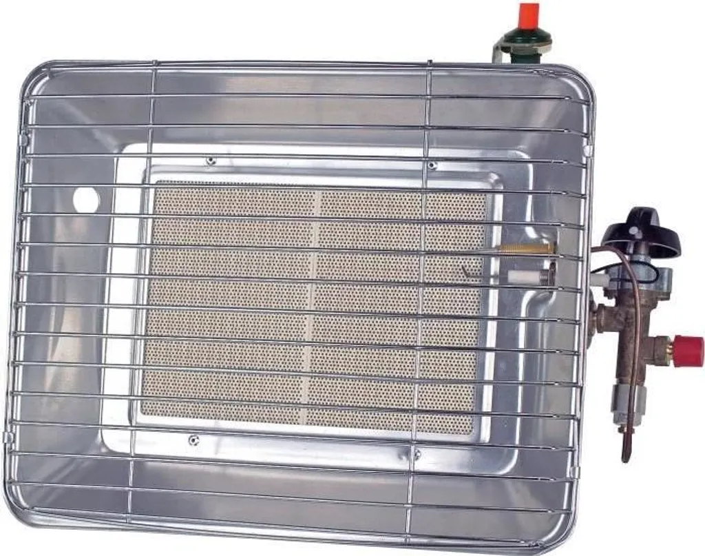 Stufa Mobile ROTHENBERGER Brasero Piezo Grigio - Riscaldamento Gas