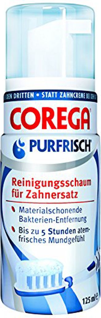 Corega Purfrisch Mousse nettoyante 125ml Image du produit 