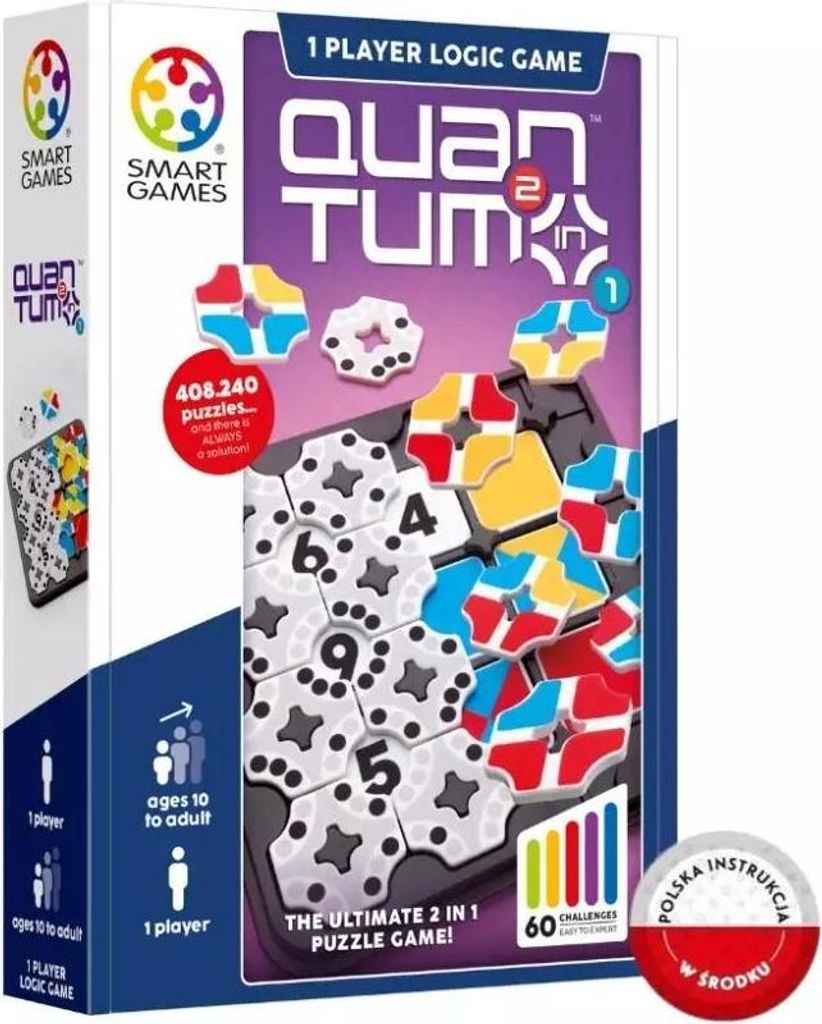 Smart Games Quantum - Jeux IUVI 2 en 1 Image du produit 