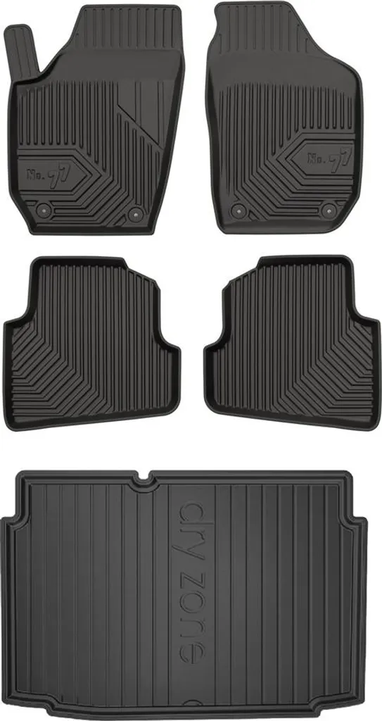 Offerta Set 77 Tappetini VW Polo 4 (2001-2009) - Prezzo Imbattibile