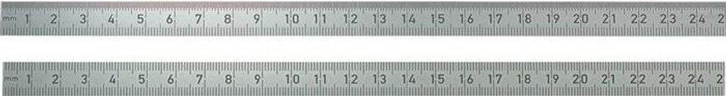 BMI Stahlmaßstab 966 Länge 1000mm Querschnitt 30x1,0mm 1 / Produktbild 