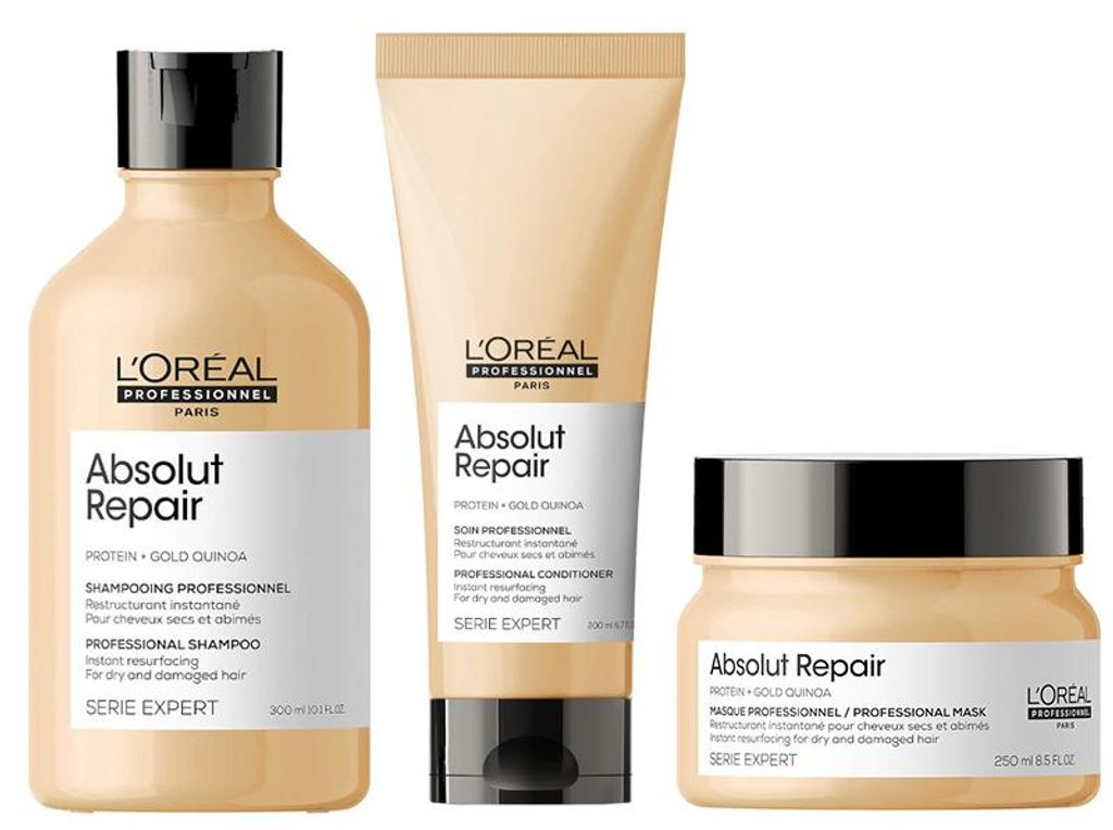 Loreal Absolut Repair Shampoo 300ml NEU + Loreal Absolut Immagine del prodotto 