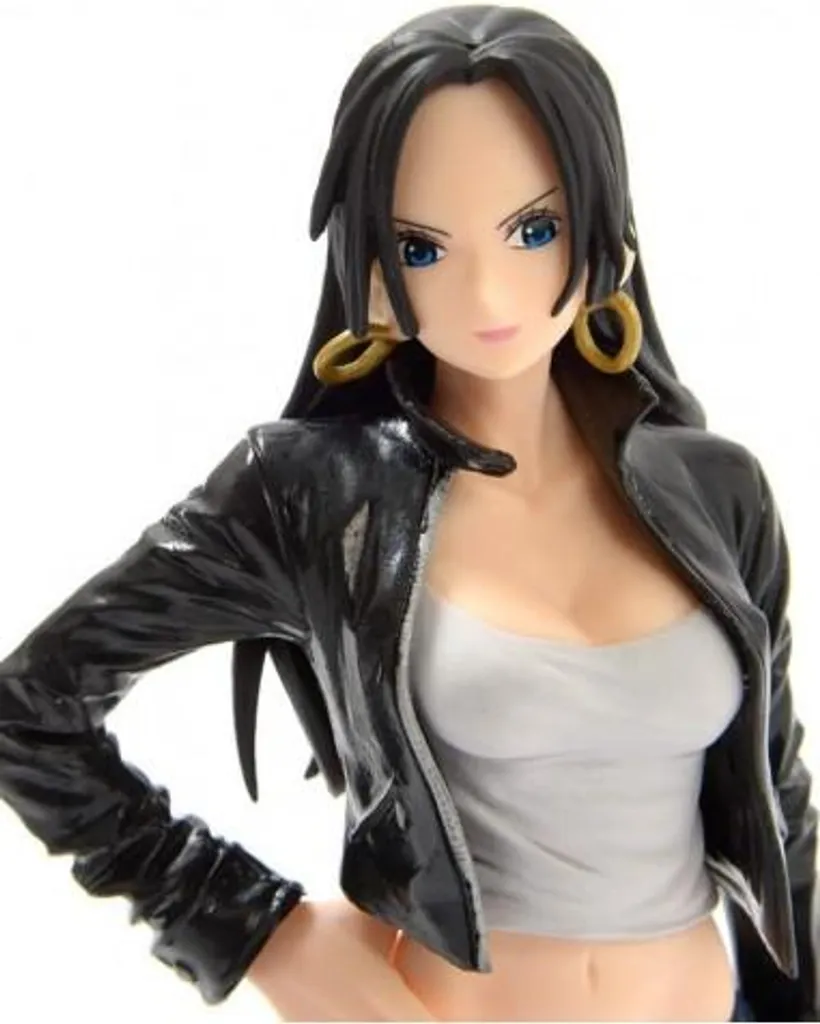 Statuette Boa Hancock DXF Jeans Freak 07 Banpresto Robe Noire 17cm